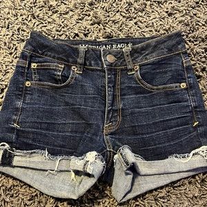 American eagle jean shorts